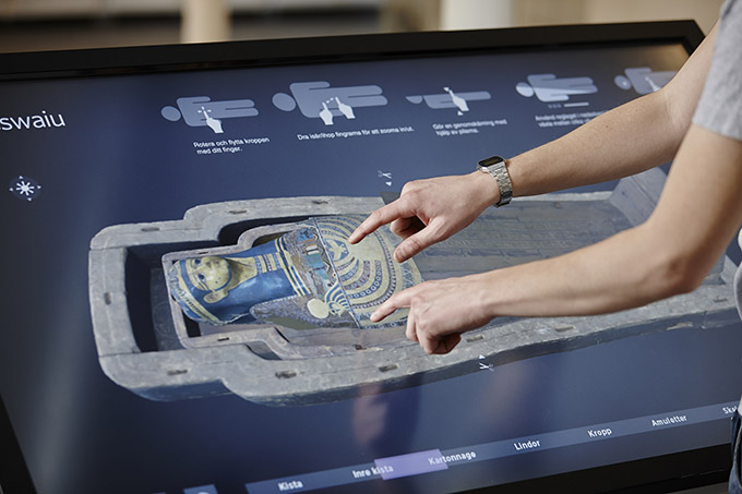 interactive multi-touch table wall