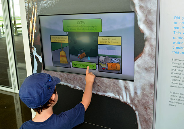 touch screen digital interactive exhibit - immersive digital interactive experience - media - interactive apps for museums - exhibits - galleries - interpretive centres