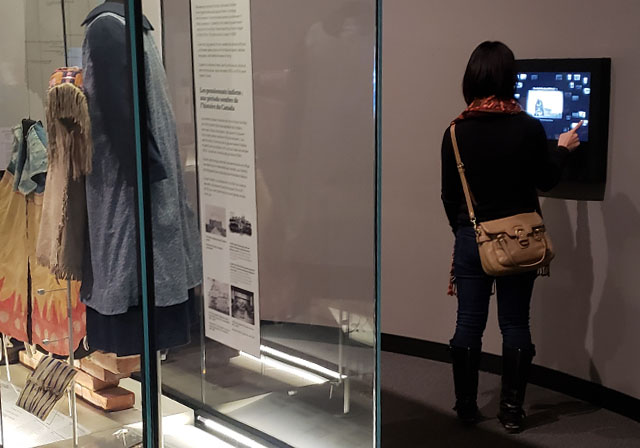 touch screen digital interactive exhibit - immersive digital interactive experience - media - interactive apps for museums - exhibits - galleries - interpretive centres